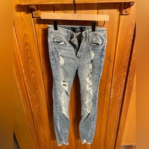 Hollister high rise super skinny